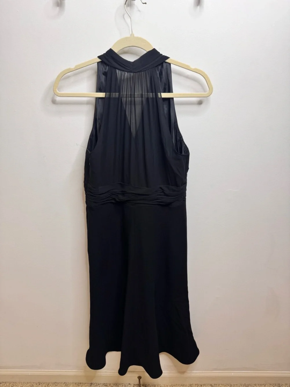 Jones Wear Black One-Shoulder Evening Dress with Beaded Waist - Picture 2 of 4